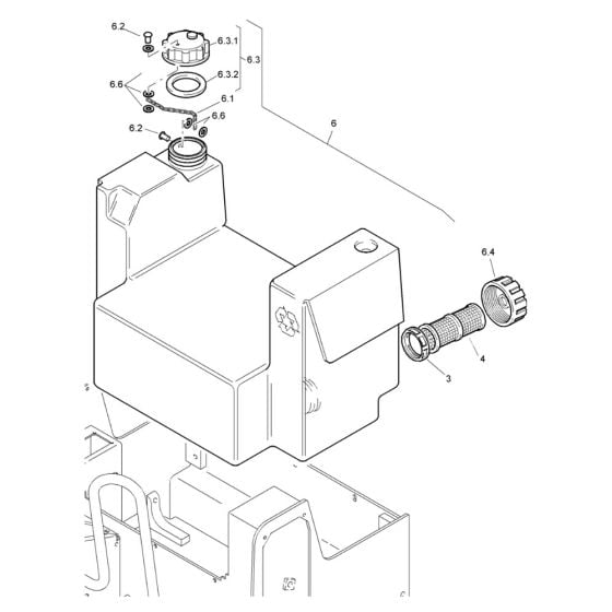 Water Sprinkler System (S/N 101460422399 to 101460425274) Assy -1 for Bomag BW 80 AD-2 (101460422658 to 101460428230) Roller