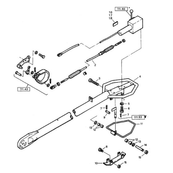 Safety Actuation C3 Assembly for Bomag BW 90 S (101028000131 to 101028001169) Roller