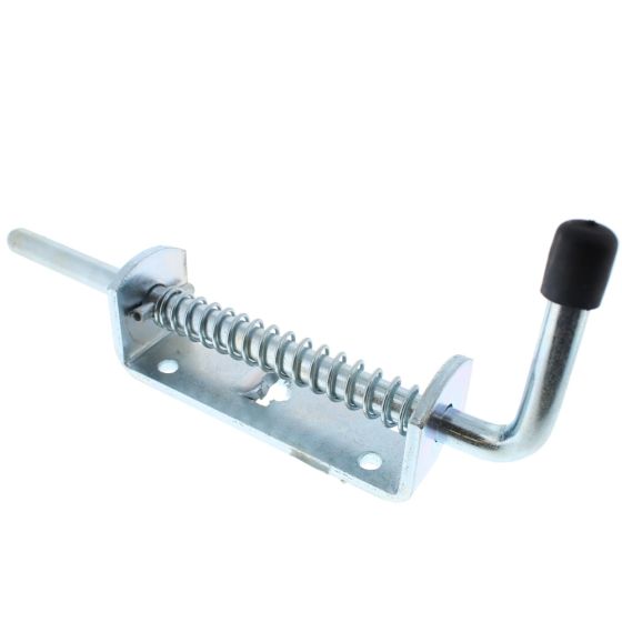 12mm - Spring Loaded Bolts Ideal for securing gates and doors Zinc Plated