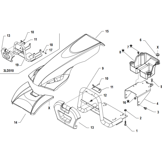 Engine Protection Assembly for Camon C15 (PowerSafe) Rotovators