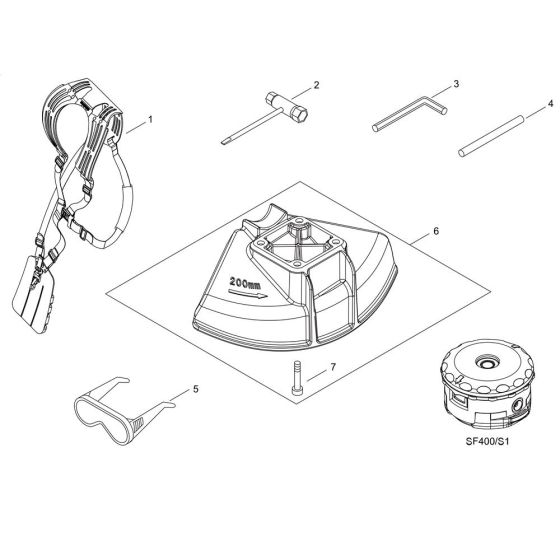 Accessories for Shindaiwa C302TS Brushcutter