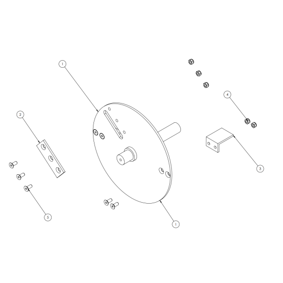 Rotor Assembly for Camon C50i Garden Chippers