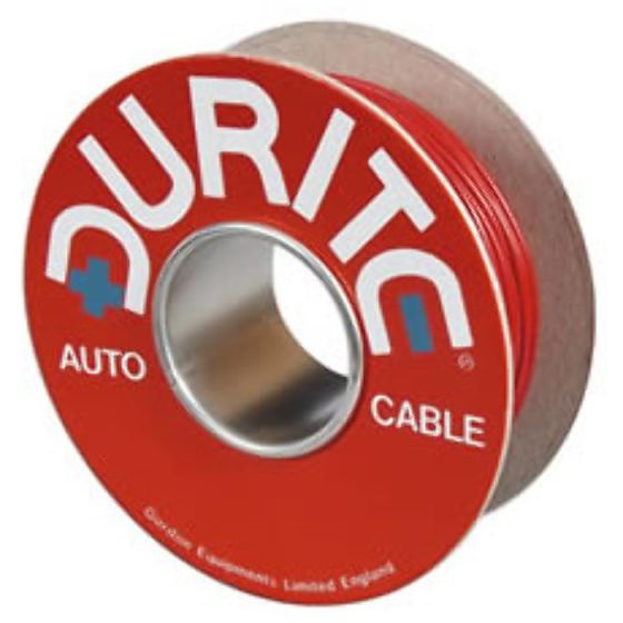 Red Single-Core PVC Auto Cable - 2.5mm x 50m - 0-944-05