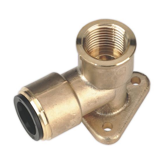 Wingback Elbow 15mm x 1/2"BSP Brass (John Guest Speedfit - PM15WB) Sealey Part No. CAS15BWE