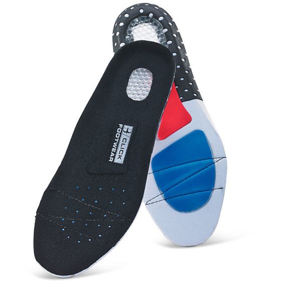 Gel Insole with soft latex High Elastic E.V.A insole fits most shoes 44/10