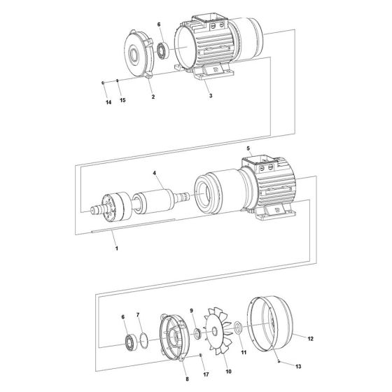 Frequency Converter Assembly for Husqvarna CF 25 T Drive Unit