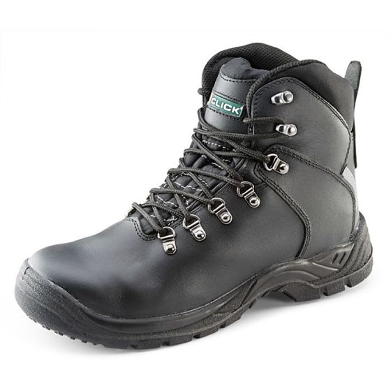 Internal Metatarsal Boot Duel Density PU Steel Toe Cap Black Size 04