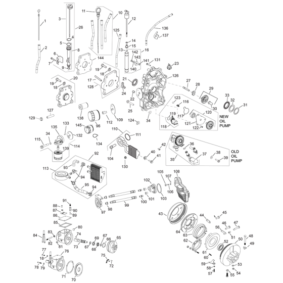 Lubrication for Kohler CH18 Engines