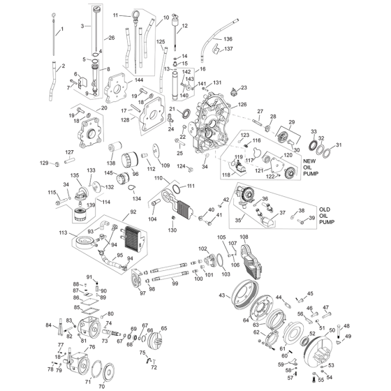 Lubrication for Kohler CH22 Engines