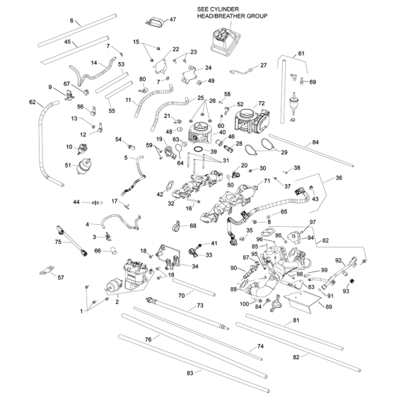 Fuel System for Kohler CH26 Engines