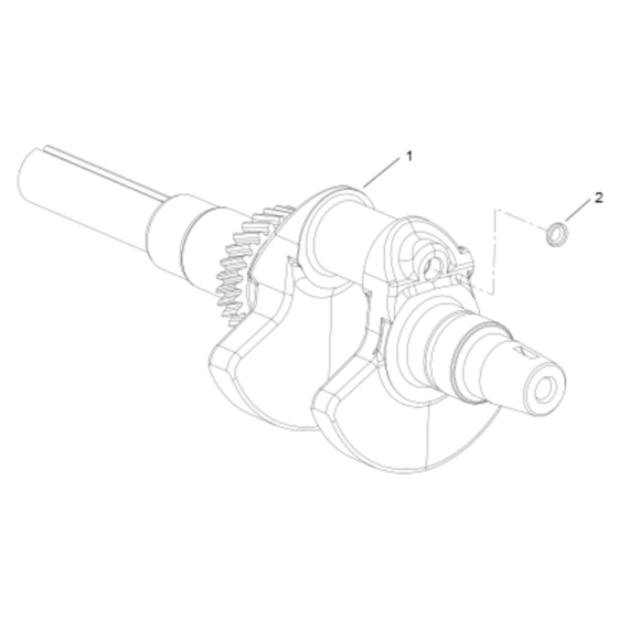 CrankShaft for Kohler CH730LP Engines