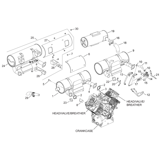 Identification for Kohler CH940 Engines