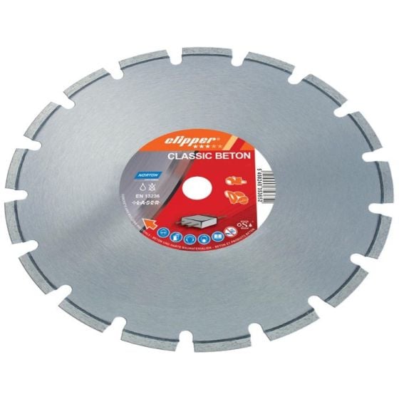 Clipper Classic Beton Diamond Blades - for Hard Building Materials