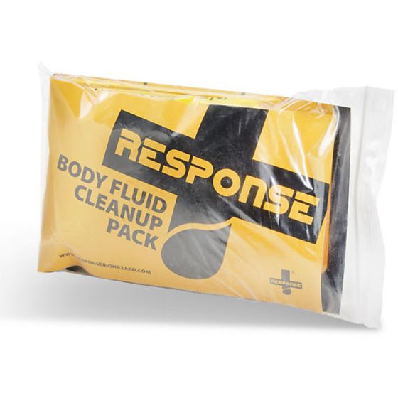 Body Fluid Clean up Pack Grip Seal Bag Suitable for Cleaning blood & Vomit