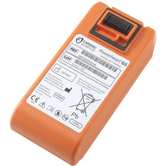 G5 Replacement Lithium Battery used on Cardiac Powerheart G5 defibrillators