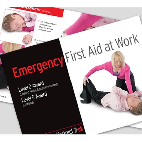 Emergency First Aid at work manual Council (UK) 2015 Guidelines compliant