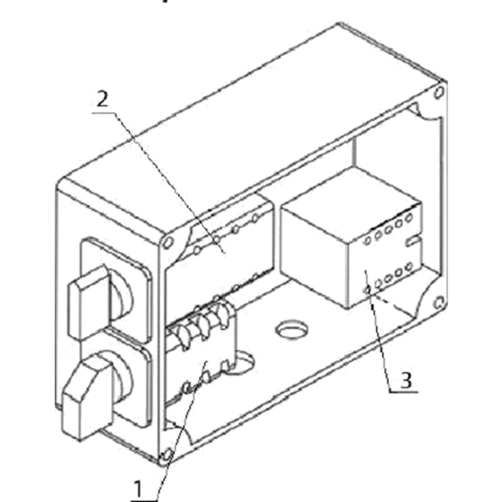 400V Switch Assembly for Norton Clipper CM501-400V-500mm Table Saw