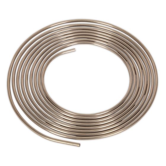 Brake Pipe Seamless Tube Cupro-Nickel 22 Gauge 5/16" x 25ft BS EN 12449 CW024A Sealey Part No. CNP005