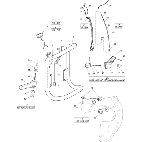 Fuel Tank Assembly for Atlas Copco Cobra Pro Breakers