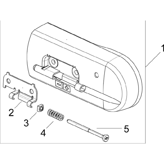 Belt Guard Assembly for Norton Clipper CP512 Disc Cutter