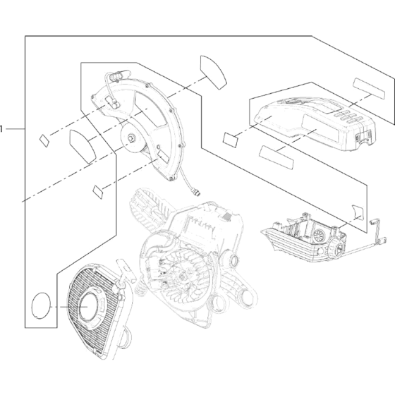 Labels for Norton Clipper CP514-iLube Disc Cutter