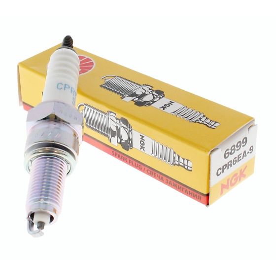 Genuine NGK Spark Plug, Reach: 19mm (3/4") No. CPR6EA-9