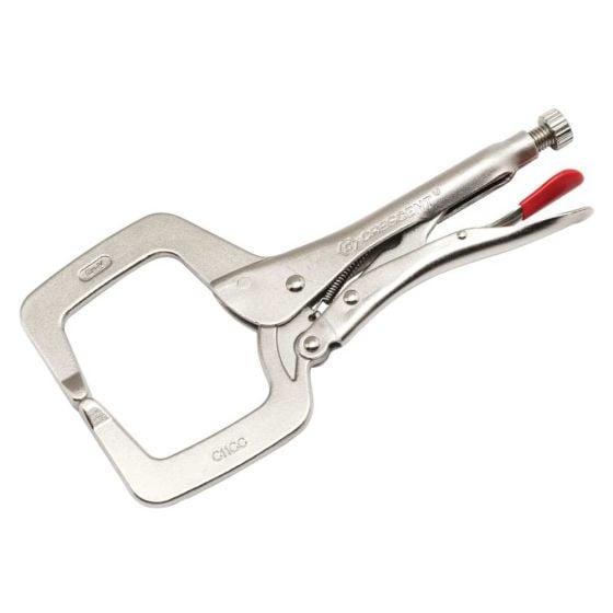 Locking C-Clamp with Regular Tips 280mm (11in)