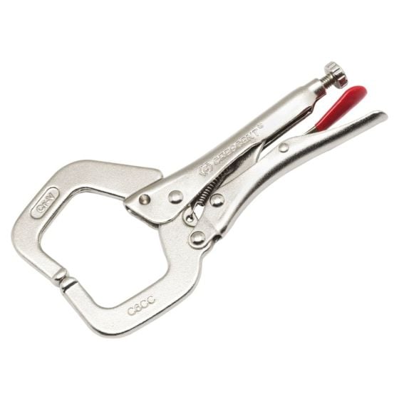 Locking C-Clamp with Regular Tips 150mm (6in)