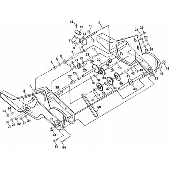 Transmission Assembly for Husqvarna CRT 52 Cultivator/Tiller