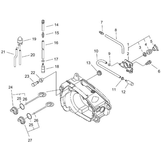 Auto-Oiler for ECHO CS-260TES Chainsaw