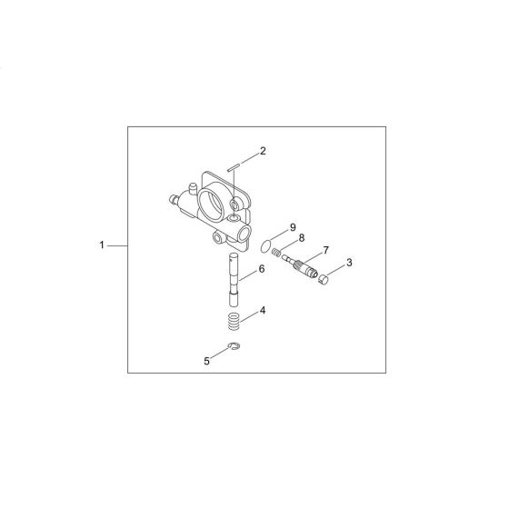 Oiler for ECHO CS-281WES Chainsaw