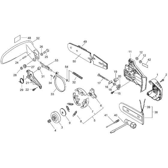 Clutch, Sprocket for ECHO CS-350TES Chainsaw