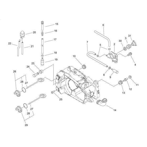 Auto-Oiler for ECHO CS-350WES Chainsaw