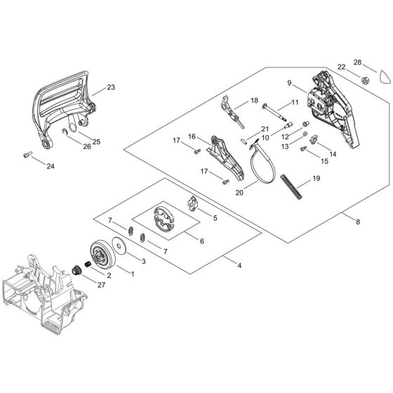 Chain Brake for ECHO CS-3510AC Chainsaw