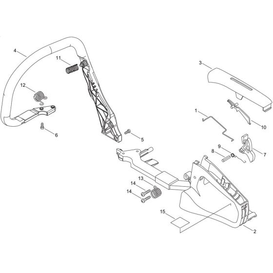 Handle for ECHO CS-352AC Chainsaw