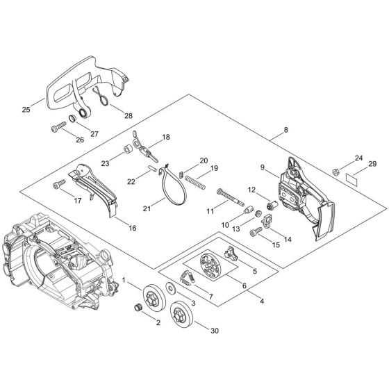 Chain Brake for ECHO CS-355T Chainsaw