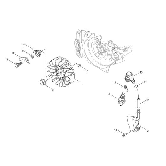 Magneto for ECHO CS-390ESX Chainsaw