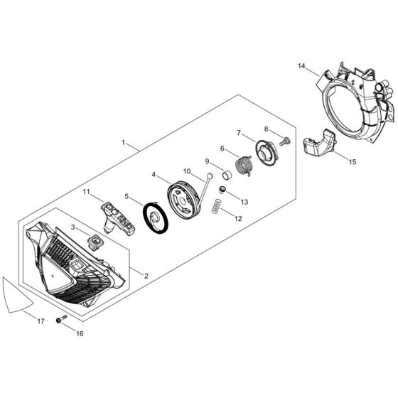 Recoil Starter for ECHO CS-4310SX Chainsaw