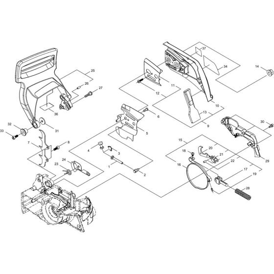 Chain Brake for ECHO CS-500ES Chainsaw