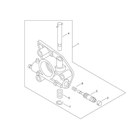 Oiler for ECHO CS-510 Chainsaw