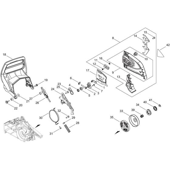 Chain Brake for ECHO CS-7310SX Chainsaw