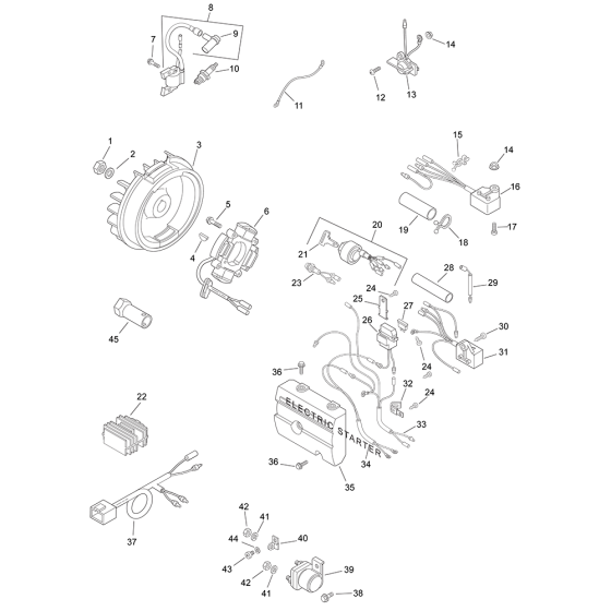 Ignition/Charging for Kohler CS12 Engines