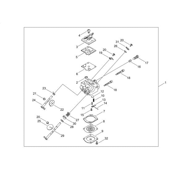 Carburettor for ECHO CSG-7410ES Disc Cutter