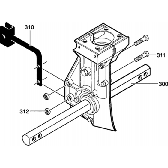 Transmission Assembly for Husqvarna CT 20 Cultivator/Tiller