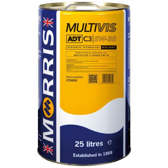 Multivis ADT C3 5W-30 - 25 Litres