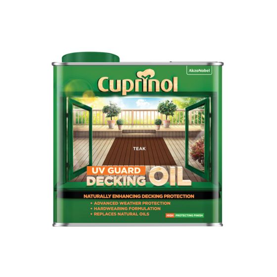 UV Guard Decking Oil Teak 2.5 litre