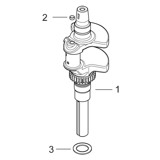 CrankShaft for Kohler CV18 Engines