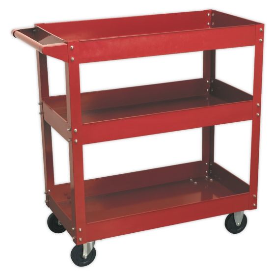 Workshop Trolley 3-Level Heavy-Duty Sealey Part No. CX108