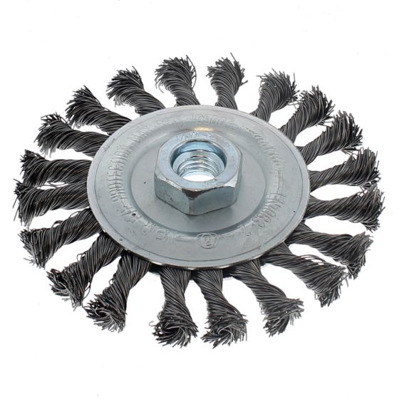 Wire Wheel Brush 115 x M14 x 2 for Makita - OEM No. D-29561