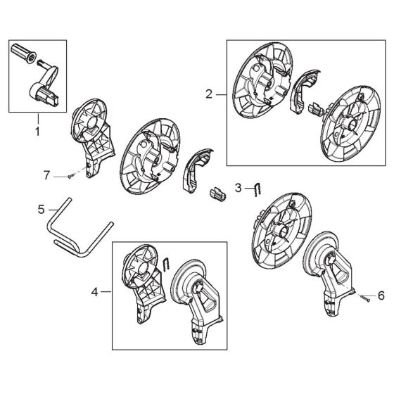 Hose Reel Assembly for Nilfisk D-PG 130.4-9 Pressure Washer